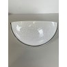 LOTTO 5 APPLIQUE LAMPADA VETRO MURANO OPALINO AVVENTURINA ARGENTO '70/'80