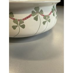 LAVELLO CATINO APPOGGIO CERAMICA Richard Ginori DECORO BOTANICO ART NOUVEAU
