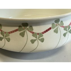 LAVELLO CATINO APPOGGIO CERAMICA Richard Ginori DECORO BOTANICO ART NOUVEAU