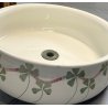 LAVELLO CATINO APPOGGIO CERAMICA Richard Ginori DECORO BOTANICO ART NOUVEAU