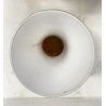 VASO VETRO MURANO SOFFIATO ARANCIONE BIANCO VINTAGE STYLE Carlo Moretti '60