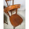 LOTTO 6 SEDIE STILE THONET ANTICHE LEGNO FAGGIO CURVATO PRIMI 1900 CHAIR OSTERIA