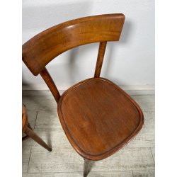 LOTTO 6 SEDIE STILE THONET ANTICHE LEGNO FAGGIO CURVATO PRIMI 1900 CHAIR OSTERIA