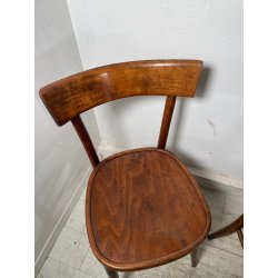 LOTTO 6 SEDIE STILE THONET ANTICHE LEGNO FAGGIO CURVATO PRIMI 1900 CHAIR OSTERIA