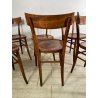 LOTTO 6 SEDIE STILE THONET ANTICHE LEGNO FAGGIO CURVATO PRIMI 1900 CHAIR OSTERIA