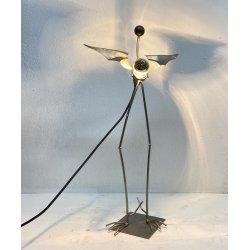 LAMPADA DA TAVOLO Paesi Bassi Bjart Veenendaal Bird UCCELLO ABATJOUR ANNI 90