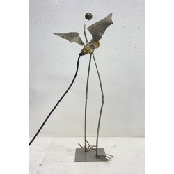 LAMPADA DA TAVOLO Paesi Bassi Bjart Veenendaal Bird UCCELLO ABATJOUR ANNI 90