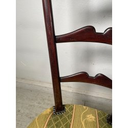 COPPIA SEDIE CHIAVARINE STILE PAOLO BUFFA ANNI 50 VINTAGE CHIAVARI CHAIR DESIGN