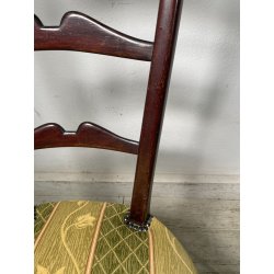 COPPIA SEDIE CHIAVARINE STILE PAOLO BUFFA ANNI 50 VINTAGE CHIAVARI CHAIR DESIGN