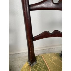 COPPIA SEDIE CHIAVARINE STILE PAOLO BUFFA ANNI 50 VINTAGE CHIAVARI CHAIR DESIGN