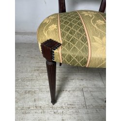 COPPIA SEDIE CHIAVARINE STILE PAOLO BUFFA ANNI 50 VINTAGE CHIAVARI CHAIR DESIGN