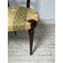 COPPIA SEDIE CHIAVARINE STILE PAOLO BUFFA ANNI 50 VINTAGE CHIAVARI CHAIR DESIGN