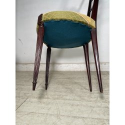 COPPIA SEDIE CHIAVARINE STILE PAOLO BUFFA ANNI 50 VINTAGE CHIAVARI CHAIR DESIGN