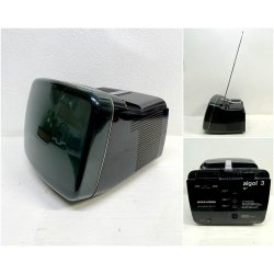 TV PORTATILE Brionvega ALGOL 3 NERO Design ZANUSO SAPPER 12" POLLICI NON TESTATO