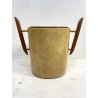 VINTAGE BAR SET 4 Pz.  DESIGN Aldo Tura MACABO FAGGIO PERGAMENA OTTONE '50s