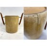 VINTAGE BAR SET 4 Pz.  DESIGN Aldo Tura MACABO FAGGIO PERGAMENA OTTONE '50s