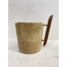 VINTAGE BAR SET 4 Pz.  DESIGN Aldo Tura MACABO FAGGIO PERGAMENA OTTONE '50s