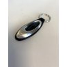 PORTACHIAVI KEY RING Montblanc MatSteel PELLE STAMPATA PATTERN BLACK ALLIGATOR