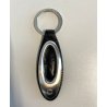 PORTACHIAVI KEY RING Montblanc MatSteel PELLE STAMPATA PATTERN BLACK ALLIGATOR