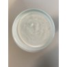 VASO VINTAGE VETRO INCAMICIATO BIANCO OPALINO FORMA ORGANICA 29 cm/h
