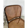 LOTTO 6 SEDIE VINTAGE STILE THONET modello 811 PAGLIA VIENNA LEGNO LACCATO NERO