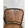 LOTTO 6 SEDIE VINTAGE STILE THONET modello 811 PAGLIA VIENNA LEGNO LACCATO NERO