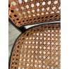 LOTTO 6 SEDIE VINTAGE STILE THONET modello 811 PAGLIA VIENNA LEGNO LACCATO NERO