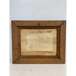 ANTICO QUADRO DIPINTO OLIO TAVOLA ROMA MARIO MARESCA SERRA PAESAGGIO MARINA 1934
