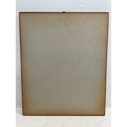 ANTICO QUADRO RITRATTO DIPINTO TEMPERA SU CARTA EPOCA '800 NOBILUOMO STRALCIO