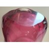VASO Vetro Murano Ametista DESIGN Mid Century Modern a Fiore Vintage Glass Vase