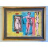 LITOGRAFIA SUGHERO 66/100 Bruno Cassinari NUDO FIGURE FEMMINILI ESPRESSIONISMO