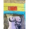 LITOGRAFIA SUGHERO 66/100 Bruno Cassinari NUDO FIGURE FEMMINILI ESPRESSIONISMO