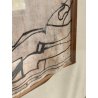 DISEGNO su CARTA Angelo Corrado Selvini  SENZA TITOLO FIGURE A CAVALLO '900