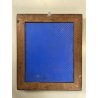 TECA RELIQUIARIO antico QUADRO DEVOZIONALE carta pizzo 16 RELIQUIE SANTI 1700