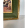 ANTICO QUADRO DIPINTO OLIO SU TAVOLA A.MASTANZONI 1900 MARINA PESCATORE BARCA
