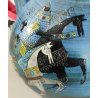 GRANDE VASO CERAMICA Jean De Lespinasse ANNI 60 Annaffiatoio DIPINTO KNIGHT