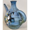 GRANDE VASO CERAMICA Jean De Lespinasse ANNI 60 Annaffiatoio DIPINTO KNIGHT