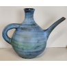 GRANDE VASO CERAMICA Jean De Lespinasse ANNI 60 Annaffiatoio DIPINTO KNIGHT