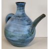 GRANDE VASO CERAMICA Jean De Lespinasse ANNI 60 Annaffiatoio DIPINTO KNIGHT
