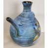 GRANDE VASO CERAMICA Jean De Lespinasse ANNI 60 Annaffiatoio DIPINTO KNIGHT