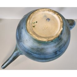 GRANDE VASO CERAMICA Jean De Lespinasse ANNI 60 Annaffiatoio DIPINTO KNIGHT