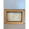 ANTICO QUADRO DIPINTO OLIO SU CARTONCINO PIOVANO BARTOLOMEO PAESAGGIO PRATO 1920