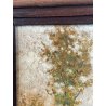 ANTICO QUADRO DIPINTO OLIO SU TAVOLA PIOVANO BARTOLOMEO PAESAGGIO PIANURA 1933