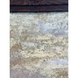 ANTICO QUADRO DIPINTO OLIO SU TAVOLA PIOVANO BARTOLOMEO PAESAGGIO PIANURA 1933