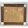 ANTICO QUADRO DIPINTO OLIO SU TAVOLA PIOVANO BARTOLOMEO PAESAGGIO PIANURA 1933