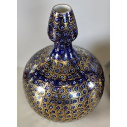 COPPIA VASO CERAMICA Turn Vienna EPOCA 900 Ernst Wahliss MOD. 5666 Art Nouveau