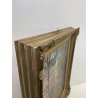 ANTICO QUADRO DIPINTO OLIO SU CARTONE PIOVANO BARTOLOMEO PAESAGGIO BOSCO 1972
