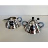 ALESSI set ZUCCHERIERA e LATTIERA modelli 9097- 9096 MICHAEL GRAVES acciaio