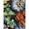 QUADRO DIPINTO OLIO TELA Luciano Lutring  NATURA MORTA VASO BOUQUET FIORI 1992