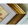 QUADRO DIPINTO OLIO TELA Luciano Lutring  NATURA MORTA VASO BOUQUET FIORI 1992